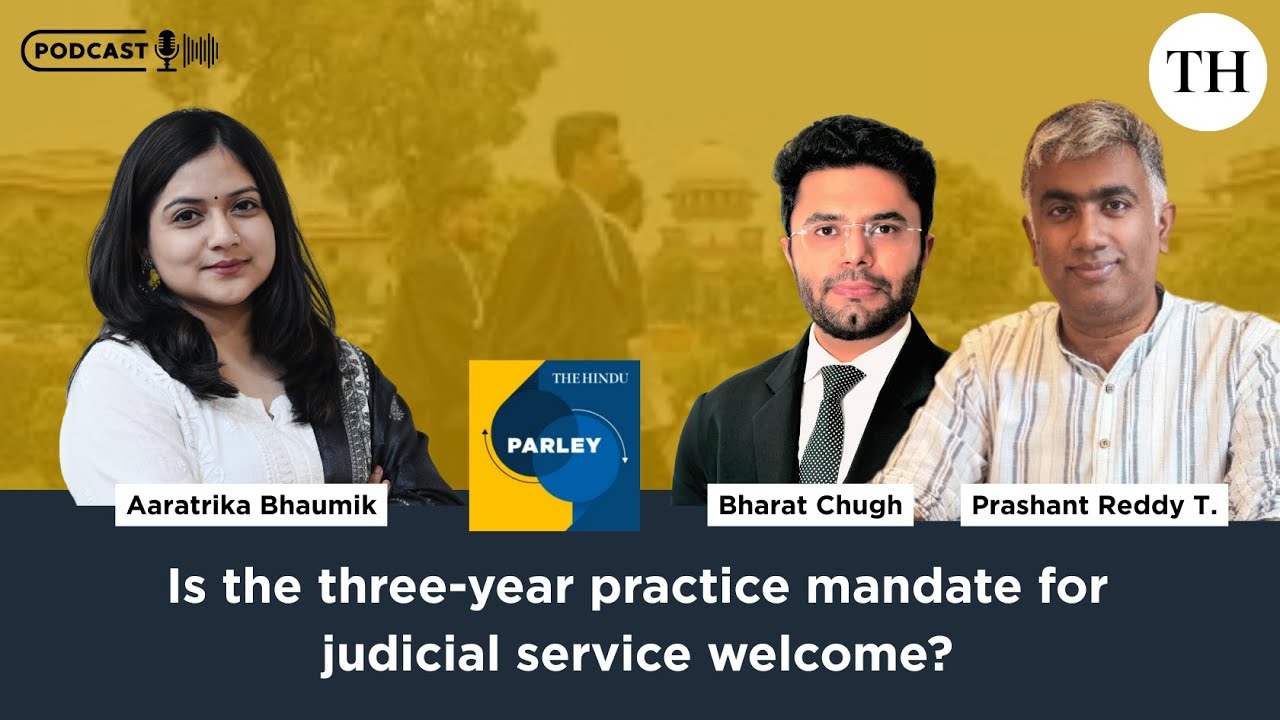 Watch Three-year practice mandate for judicial service
